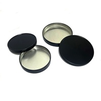 Boîte d'emballage aseptique ronde en métal pour produits de beauté, fard à joues, fond de teint, maquillage, pommade - Scellée par filetage, logo personnalisé