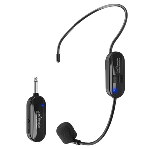 Factory Wholesale 2.4G Wireless <strong>Headset</strong> <strong>Microphone</strong> Hand Free Professional <strong>Microphone</strong> <strong>for</strong> Teaching Church Performances - Product Image 1