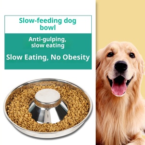 Customizable Interactive Automatic Waterproof Pet Feeder <strong>Personalized</strong> Stainless Steel <strong>Dog</strong> <strong>Bowl</strong> Solid Pattern Healthy Diet - Product Image 5
