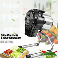 Hachoir alimentaire commercial alimentaire électrique Chili carotte gingembre Mini découpeuse de légumes