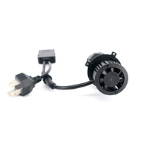 Accessoires automobiles : Projecteur LED à lentille, lentille de phare LED, mini ampoule LED H4, H7, 9003, HB2, faisceau Hi/Lo, lentille de projecteur Bi-LED