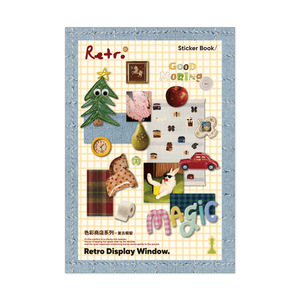 Livre d'autocollants A5 de 50 pages, Série Color <span class=keywords><strong>Shop</strong></span>, Autocollants coréens en film découpé, pour journal, scrapbook, décoration de coque de téléphone DIY, cadeau - Product Image 5