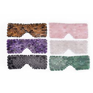 Masque pour les yeux en jade de haute qualité, masque de thérapie en jade naturel pour la nuit, se réveiller avec des yeux rafraîchis, masseur pour les yeux - Product Image 2