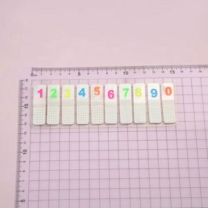Transparent Creative Personalized Music Note <b>Sticky</b> Notes Alphabet <b>Label</b> Index Classification for Back-to-School Essentials Memo - Product Image 6