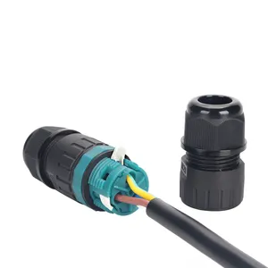 EW-P20 2/3pin проводной кабель Ip20 серии водонепроницаемый разъем быстрого подключения 2 Pin Светодиодный светильник разъем Ip68 водонепроницаемый разъем
