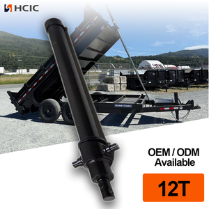 Cylindre hydraulique pour petite remorque, 5 tonnes, double action, vérin hydraulique étanche pour remorque utilitaire de jardin - Product Image 4