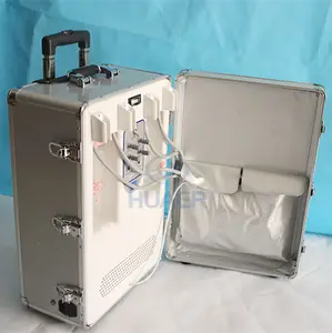 歯科医院のための空気圧縮機が付いている移動式歯科椅子の吸引の携帯用歯科ユニット
