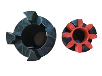 Accouplement flexible personnalisable en acier élastique avec Elatomer, norme OEM DIN, accouplement araignée Lovejoy série NTA