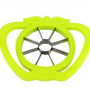 Fruit Slicer Stainless Steel Plastic Handle Apple Shaped Cutter Kitchen Tool For Fruits Vegetables - Product Image 4