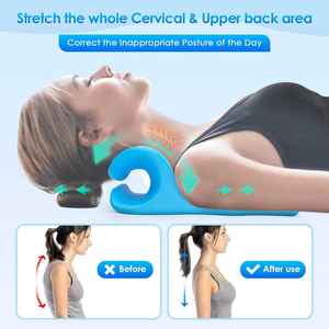 Huang Tai Halswirbelsäulen-Traktionsgerät zur Druckentlastung Nackenmassagegerät für Entspannung und Massage Halswirbelsäulen-Traktionsgerät - Product Image 4