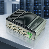 Nueva Computadora Industrial Integrada Eip IPC6900 2025, I5-8265U Intel Whiskey Lake-U de Cuatro Núcleos, RAM DDR4, GDDR4 de 4GB, SSD, Win10/11/Linux