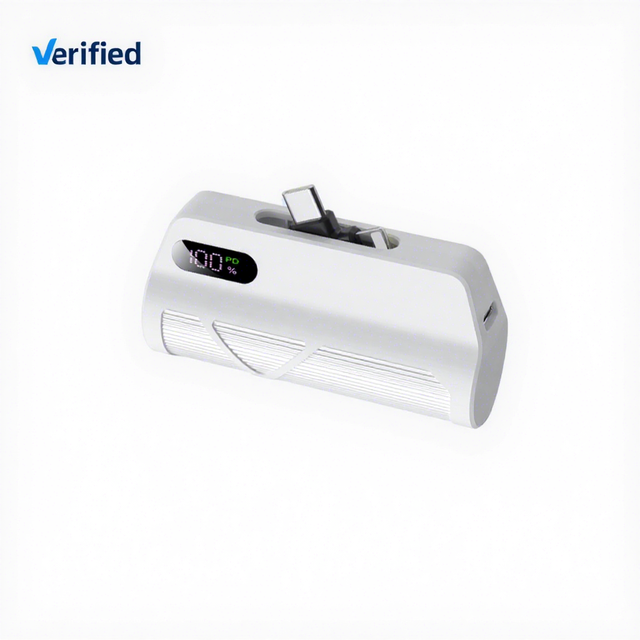 TKT Compact Portable Charger Mini Power Bank with Type-C Connector 20W Output Power Battery Backup Charger for iPhone