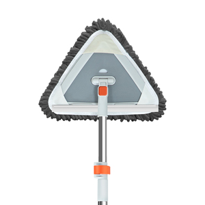 Limpiacristales Triangular Multifuncional con Mango Telescópico <span class=keywords><strong>de</strong></span> Silicona+PP Ecológico para el Hogar, Venta al Por Mayor del Fabricante - Product Image 6