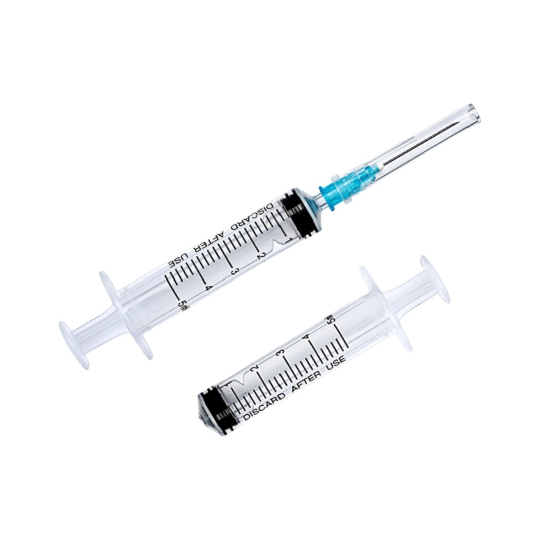 HUAfu 1ml 3ml 5ml Plastic Syringe Disposable Self-Destruct Safety Syringe CE Approved