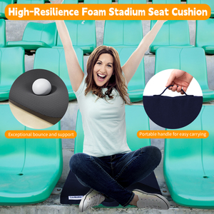 Cuscino per Sedia da Esterno Multifunzione, Rimovibile, Lavabile, Portatile, Pieghevole, Impermeabile, in Memory Foam, <span class=keywords><strong>con</strong></span> Schienale - Product Image 6