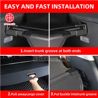 Housse de coffre rétractable pour Para DFSK E5 5 sièges voiture autres accessoires intérieurs accessoire de voiture pour intérieurs