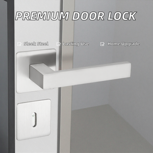 มือจับหน้าต่างสแตนเลสคุณภาพสูงทันสมัยพร้อมแม่เหล็กและตัวล็อค - Product Image 2