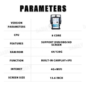 Radio para Auto de 13.6 Pulgadas para TOYOTA Land Cruiser Prado 150 2010-2013, Android 11, Reproductor Multimedia, Video, Estéreo, GPS, Carplay - Product Image 6