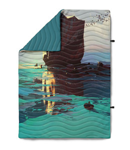 ผ้าห่มไฟฟ้าผ้าไนลอน100% น้ำหนักเบาใช้กลางแจ้งผ้าห่มใช้แบตเตอรี่แบบ <span class=keywords><strong>USB</strong></span> - Product Image 4