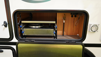 Ecocampor fibre de verre RV camping-car expédition camion camping-car pour le camping fabriqué camion lit camping-car remorque