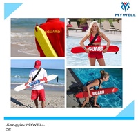 Tube de sauvetage flottant en mousse NBR jaune et rouge personnalisé MYWELL M-RT01 pour piscine marine, idéal pour les sauveteurs - En vente