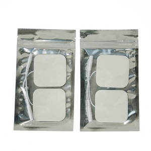 CE ISO13485 bantalan elektroda TENS/EMS Aksesori Stimulator otot ukuran perekat kuat bebas lateks elektroda 2 "X 2" - Product Image 6