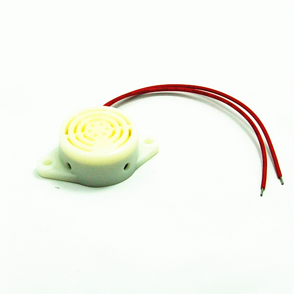 GLOBALTONE SFM-27-J 220V 2300Hz Piezoelectric Buzzer 30x16mm Active Mechanical Alarms Sirens