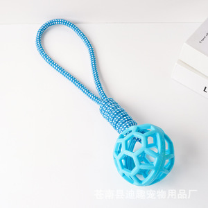 ของเล่นเคี้ยวรูปทรงกลวงแบบมีช่องรั่วไหลสำหรับสัตว์เลี้ยง ทำจากวัสดุ TPR สำหรับสุนัขขนาดเล็กถึงขนาดกลาง ช่วยขัดฟันและเล่นสนุก - Product Image 2