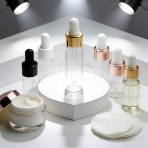 Custom LOGO 1ml 2ml 3ml 5ml clear Glass Essential Oil <b>Bottle</b> Round Empty Refillable <b>Dropper</b> <b>Bottle</b> for Serum Fragrance Oil - Product Image 4