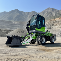 Camion malaxeur à béton à chargement automatique avec dispositif de lubrification automatique réduisant les travaux d'entretien quotidiens