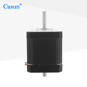 มอเตอร์สเต็ปเปอร์ Casun <span class=keywords><strong>NEMA</strong></span> <span class=keywords><strong>17</strong></span> แบบสองแกน ความหนา 48 มม. ความยาวแกนยื่น 24 มม. - Product Image 4
