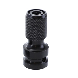 Adaptateur de douille hexagonale de 1/4 pouce pour clé à chocs pneumatique électrique, adaptateur de mandrin pour clé à chocs, bricolage, OEM, chrome - Product Image 1