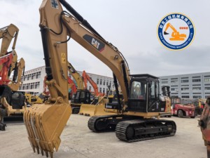 รถขุดตีนตะขาบ Caterpillar 320D มือสอง ขนาด 20 ตัน พร้อมเครื่องยนต์ Cummins ปั๊มไฮดรอลิก และเกียร์บ็อกซ์ ขาย - Product Image 6