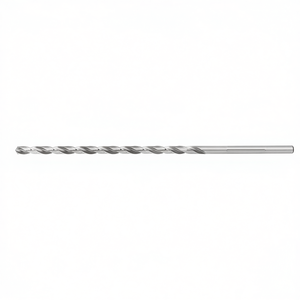 Broca cilíndrica Fervi de acero de 10 mm, serie extra larga, para perforación de metal - Product Image 1