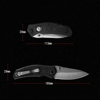 Workpro — couteaux de chasse en acier inoxydable 8Cr14, couteau de survie de qualité supérieure, multifonction, couteau pliant