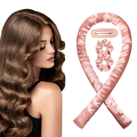 Vente directe usine : Kit de bigoudis sans chaleur, tige de coiffage sans chaleur, outil de coiffage pour ondulations naturelles sans dommages pour femmes, usage quotidien