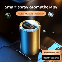 Penyegar Udara Mobil Otomatis Pintar Berbahan Aluminium Alloy Penghilang Bau Aroma Ringan Tahan Lama Eksklusif Pria Kelas Atas