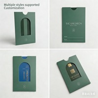 Carton couché personnalisé de haute qualité avec pelliculage pour cartes de visite, cartes de chambre d'hôtel haut de gamme et cartes de membre VIP
