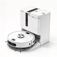 Roboter-Staubsauger mit automatischer Entleerungsstation, LDS-Navigation, 10000Pa, 5200mAh, 18KPa Staubsammlung, 7S-Reinigung, 10 Karten, App-Steuerung