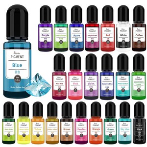 30 Colors DIY <strong>Pigment</strong> Paste Oil Based <strong>Pigment</strong> Color Essence for Epoxy <strong>Resins</strong> - Product Image 2
