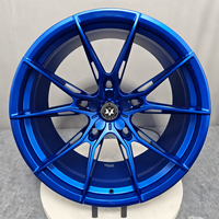 Jantes forgées 18 19 20 21 pouces 5x115 5x114.3 5x100 5x108 5x112 Roues forgées à rayons cinq étoiles pour Civic Empow Changan Univ LA FESTA