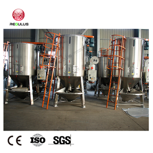 Nhựa HDPE LDPE PVC hạt nhỏ Flakes thiết bị khuấy mositure giảm Máy sấy khô dọc Phễu trộn máy sấy - Product Image 6