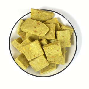 Friandises Premium Riches en Protéines Oméga 3 DHA pour Chats et Chiens, Snacks Naturels Sans Céréales pour Animaux, Friandises Lyophilisées à l'Huile de Poisson et au Fromage, Croustilles de Neige - Product Image 1
