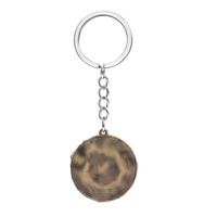 Porte-clés de basket-ball de marque avec logo de club de football européen, stock important, vente en gros, souvenir en alliage pour les fans de football, porte-clés en bronze