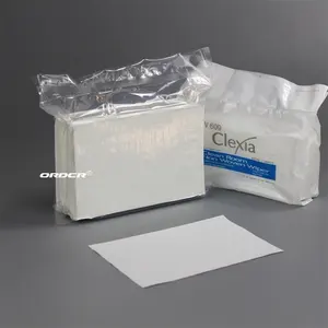 Wholesale Flat Pack Spunlaced Fibers Of Cellulose Polyester Clean Room Maintenance Wiping Wipers Clean Cloths