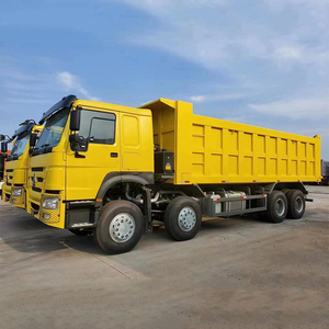 Camión Volquete Howo 375hp Nuevo Diésel Pesado 8x4 Euro 3 con Volante a la Izquierda y Cámara Trasera - Product Image 4