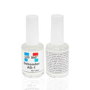 Décolleur d'adhésif Luo Bao 20ml pour la réparation et le remplacement des anneaux de guidage de canne à pêche - Product Image 1