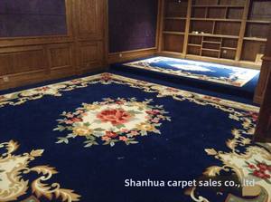 Tapis de fleurs de montagne fait main en laine style 3D pour la maison salon chambre étude salle de théâtre cinéma villa-vente directe d'usine - Product Image 5