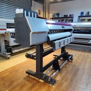 Plotter de impresión de rollo de un cabezal de 1600MM y 1900MM de alta precisión, impresoras de inyección de tinta multicolor, máquina de envoltura de vinilo para coche de gran formato