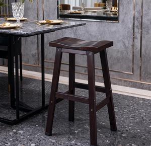 <span class=keywords><strong>เก้าอี้</strong></span><span class=keywords><strong>บาร์</strong></span>ไม้เนื้อแข็งพร้อมเบาะนั่งสำหรับห้องครัวและ<span class=keywords><strong>บาร์</strong></span>ทานอาหาร - Product Image 5
